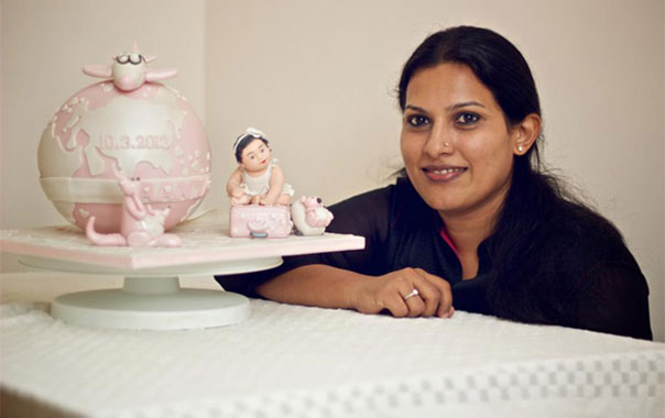 Cake Canvas Anna's themed cake Cochin Disney Princes
