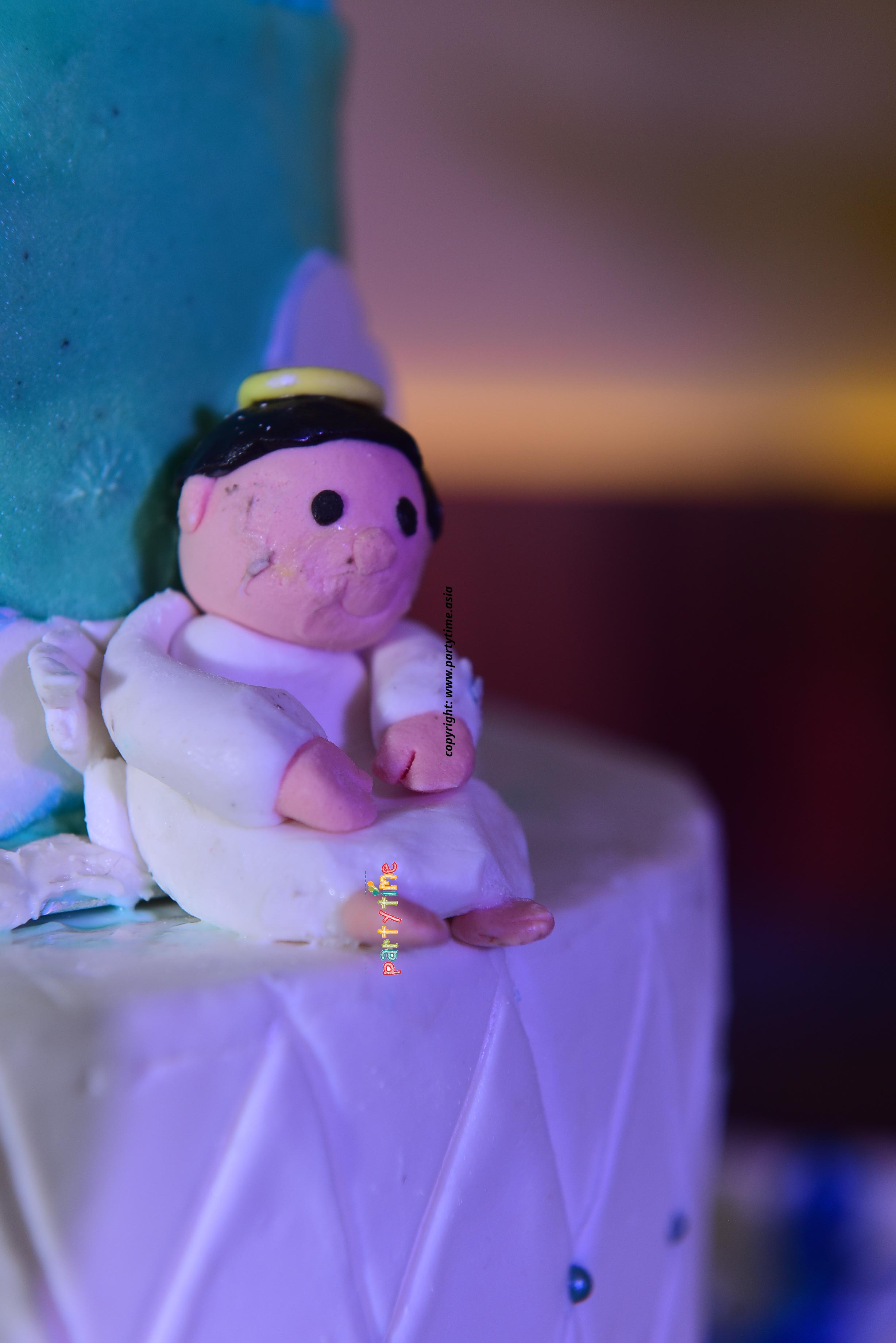Baptism Theme Cake and Decoration Kottayam  Kerala - Partytime With Aladin